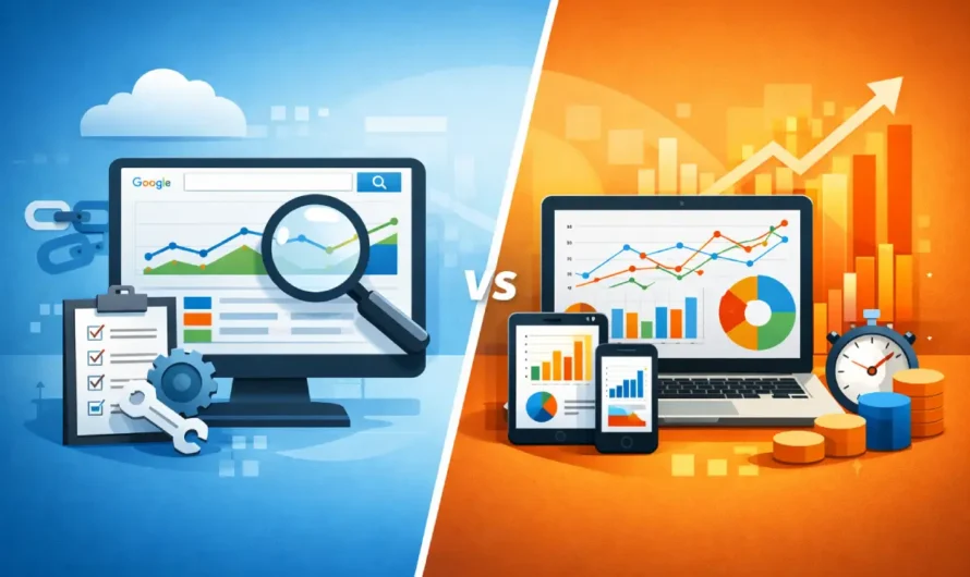Difference between Google Search Console and Google Analytics