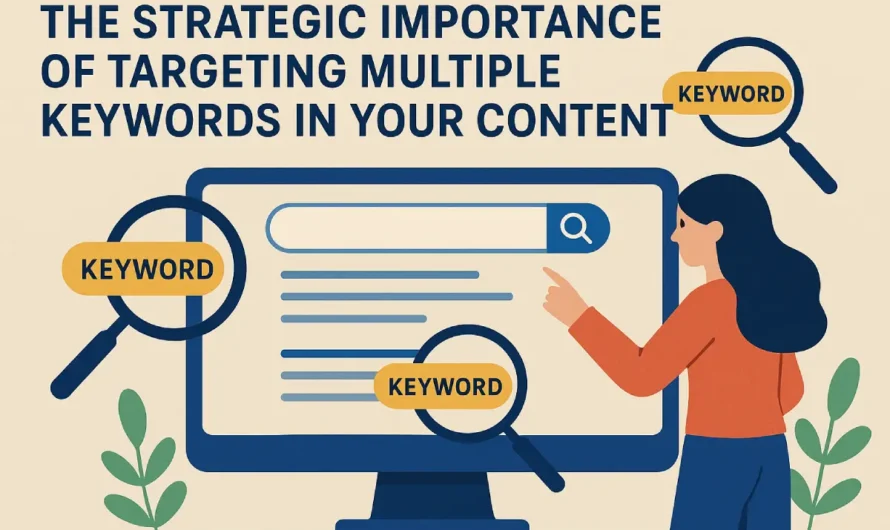The Strategic Importance of Targeting Multiple Keywords in Your Content