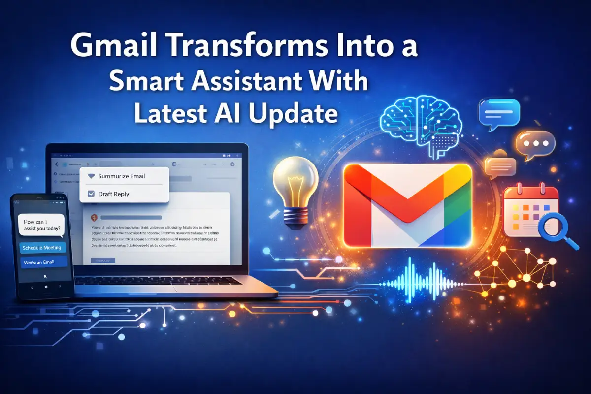 Gmail Transforms Into a Smart Assistant With Latest AI Update
