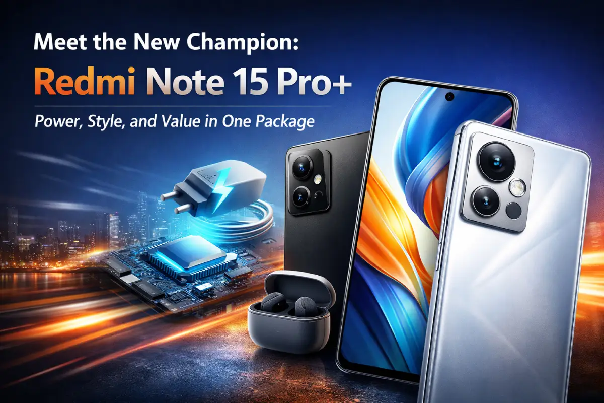Meet the New Champion: Redmi Note 15 Pro+ — Power, Style, and Value in One Package