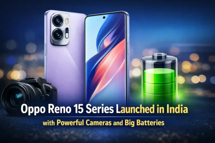 Oppo Reno 15 Series Launched in India with Powerful Cameras and Big Batteries