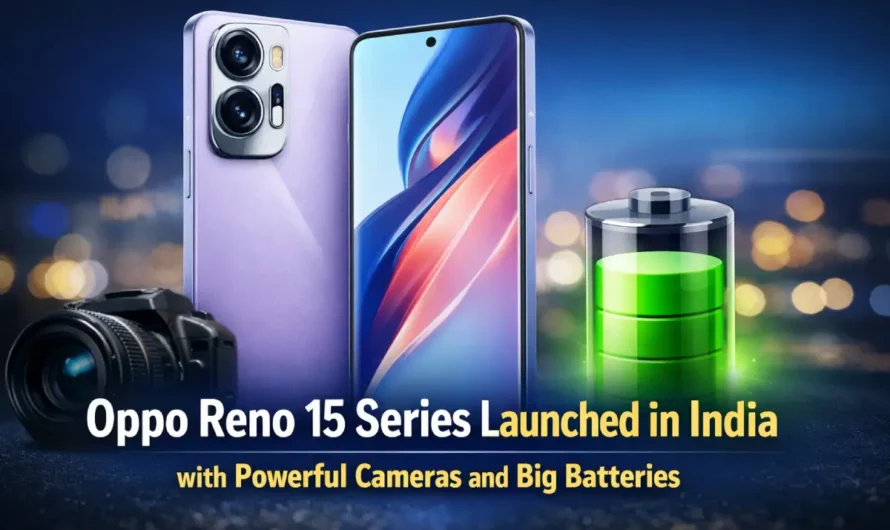 Oppo Reno 15 Series Launched in India with Powerful Cameras and Big Batteries