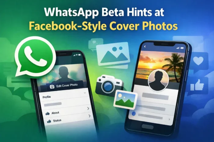 WhatsApp Beta Hints at Facebook‑Style Cover Photos