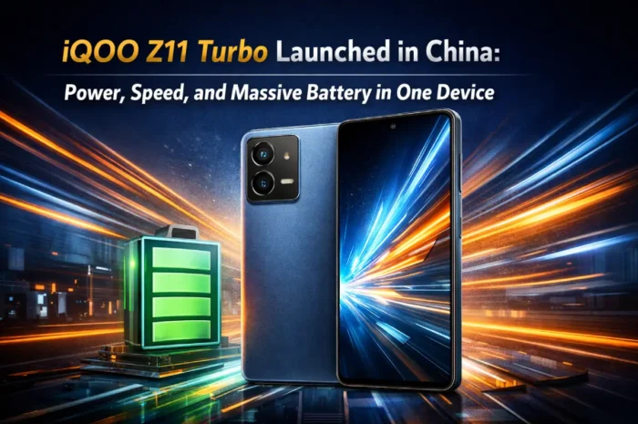 iQOO Z11 Turbo Launched in China Power, Speed, and Massive Battery in One Device