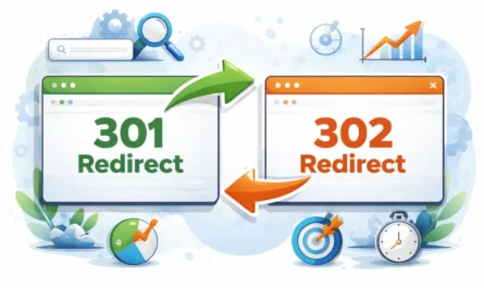 Difference between a 301 and 302 redirect in SEO