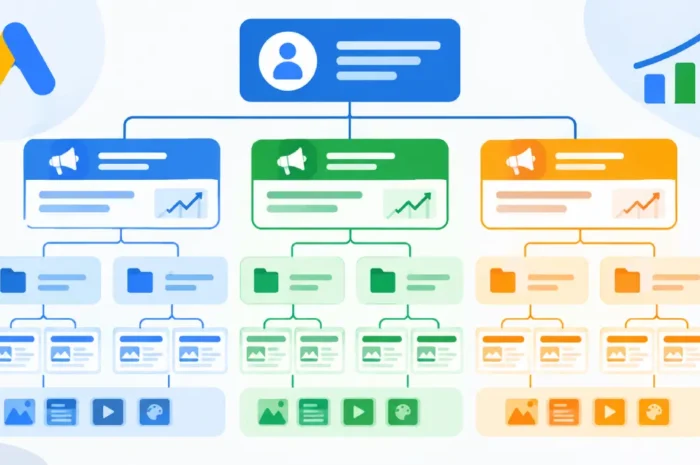 Google Ads Account Structure Explained: Campaigns, Ad Groups, Ads and Assets