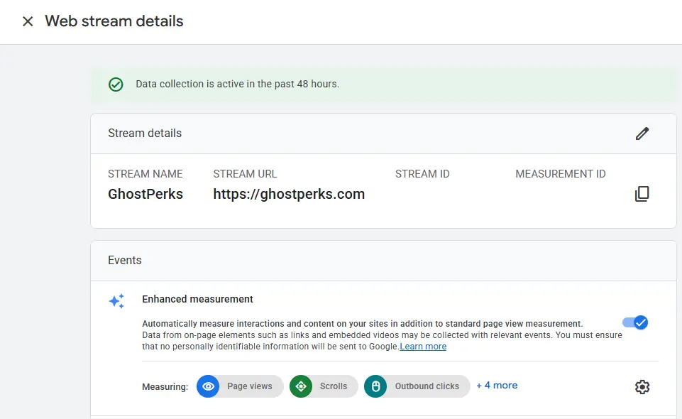 Google Analytics 4 Complete Checklist of Things to Do After Setup Review the Web Data Stream