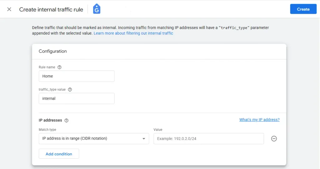 Google Analytics 4 Things to Do After Setup Traffic Traffic - Configure Internal Traffic