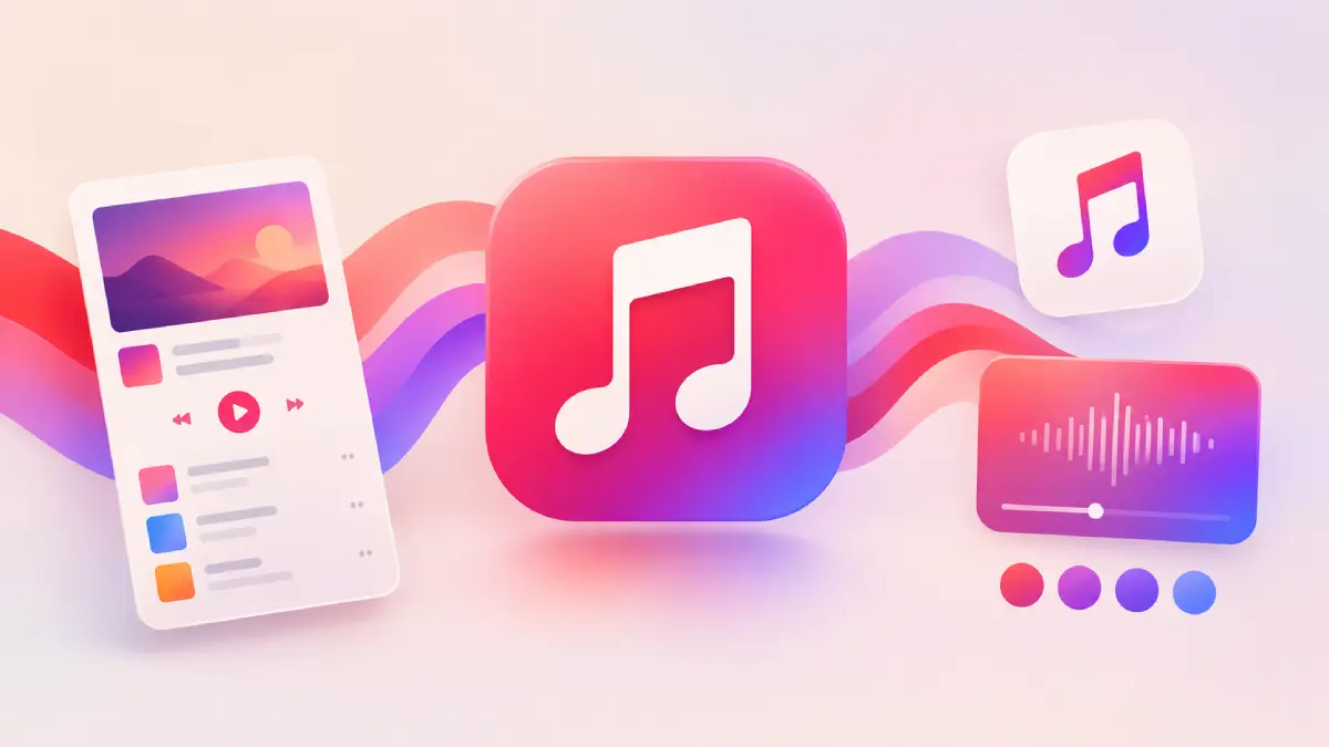 Apple Music New Logo and Redesigned Brand Identity