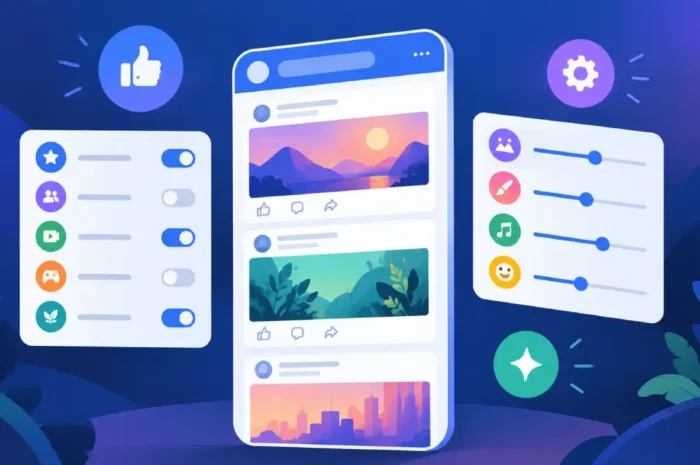 Facebook Introduces New Controls to Personalize Feed Recommendations