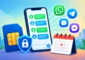 WhatsApp and Telegram SIM Rules in India affecting messaging app users