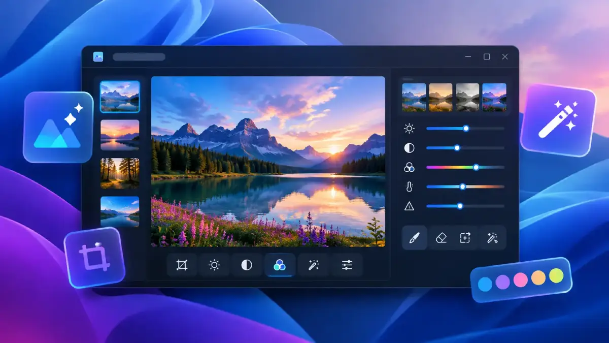 Microsoft Revamps Windows 11 Photos With New Editing Tools